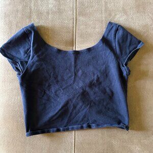 XS- Tres Bien U.S.A Cropped Top